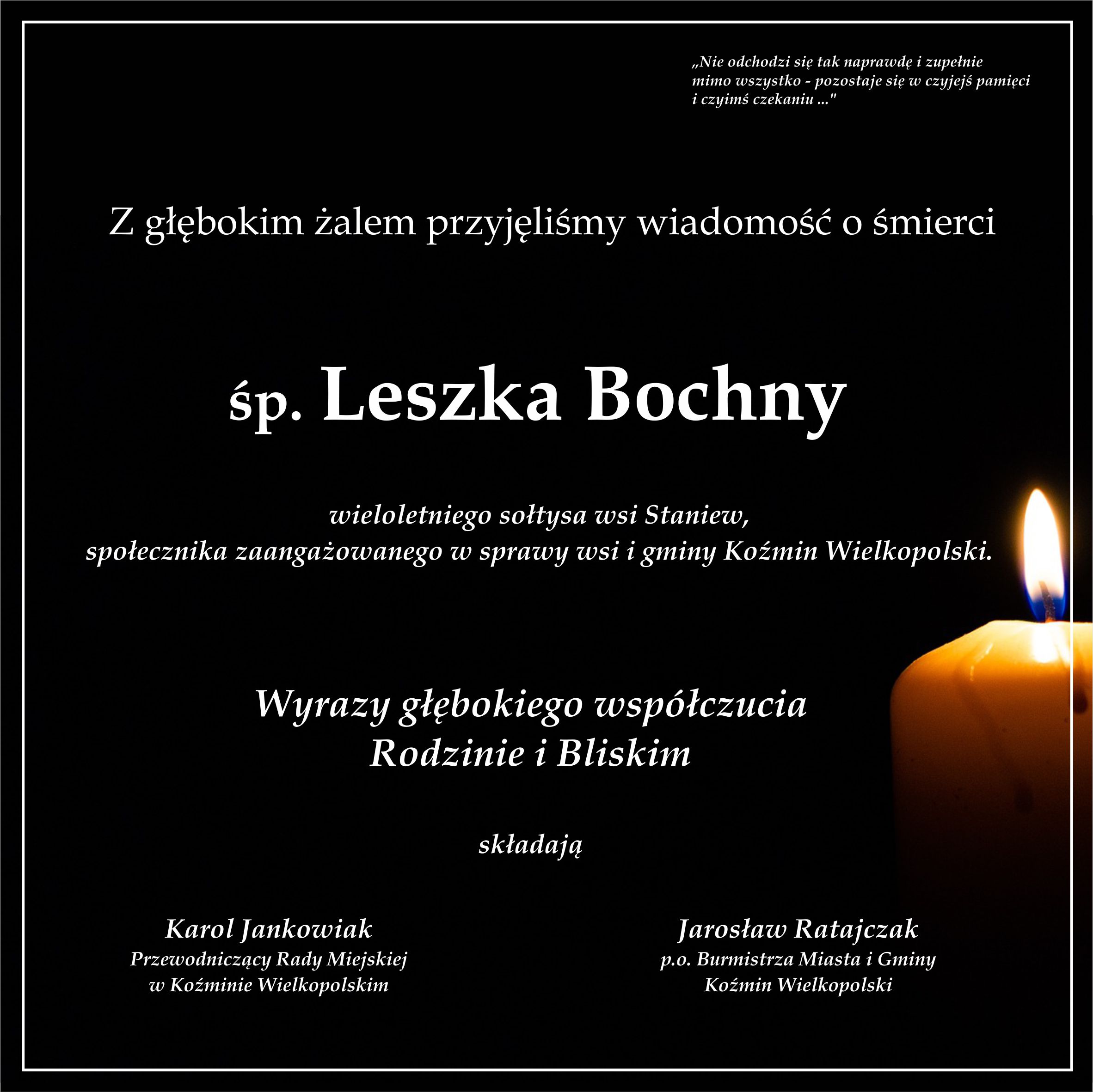 Zmarł sołtys Staniewa